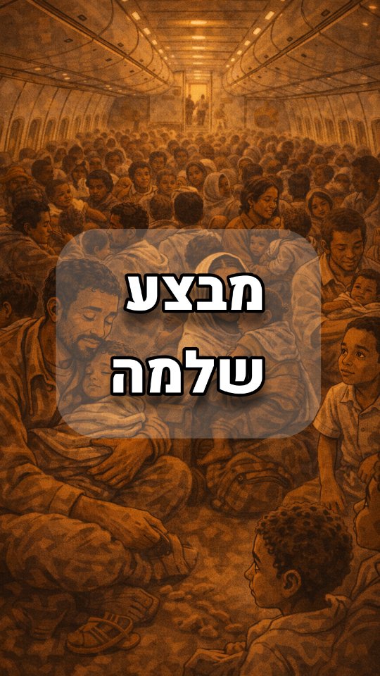 מבצע שלמה - 1991 - Operation Solomon...