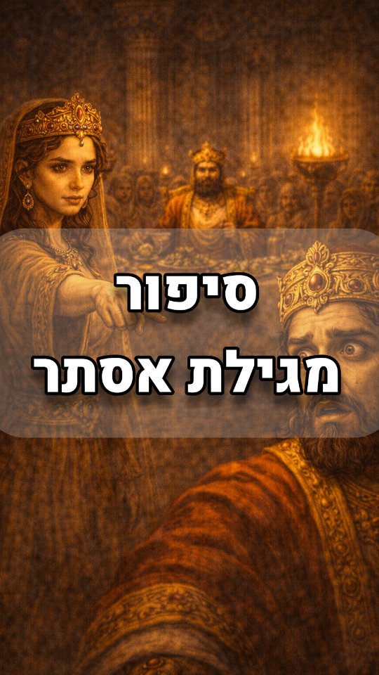 סיפור מגילת אסתר - The Story of the Book of Esther...
