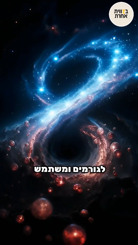 אפקט החור השחור ⚫ הרִיק שבתוכנו הוא החלל שבו נולדת הגלקסיה...