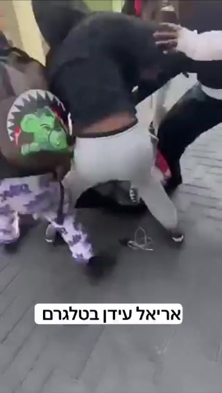 שוד ילדה בתל אביב...