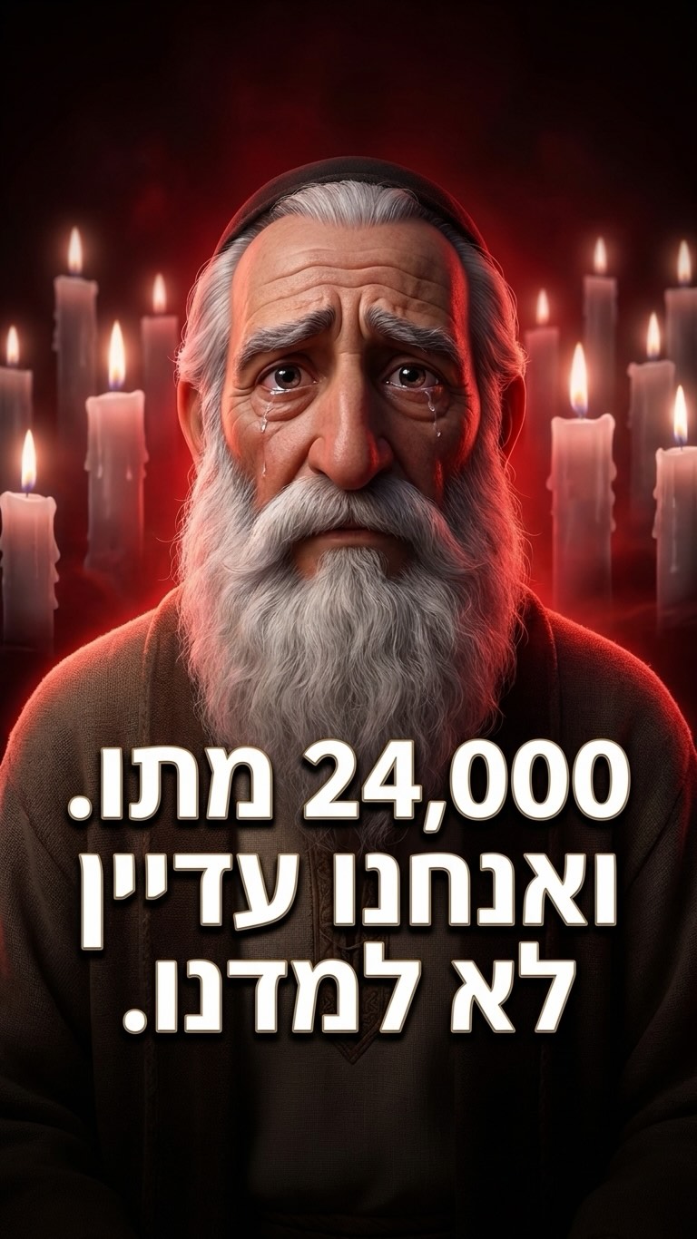 ⁨ 🕯️ 24,000 תלמידים מתו משנאת חינם....