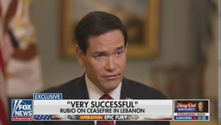 רוביו: ישראל ולבנון מעוניינות בשלום ביניהן, ושתיהן נפגעות...