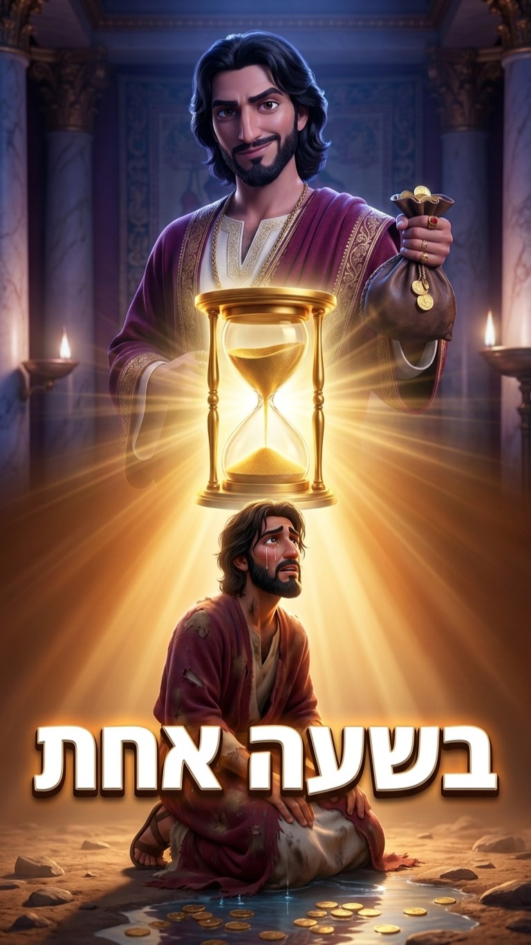 ⏳ החוטא הגדול בתולדות עם ישראל הפך לקדוש בשעה אחת ✨...