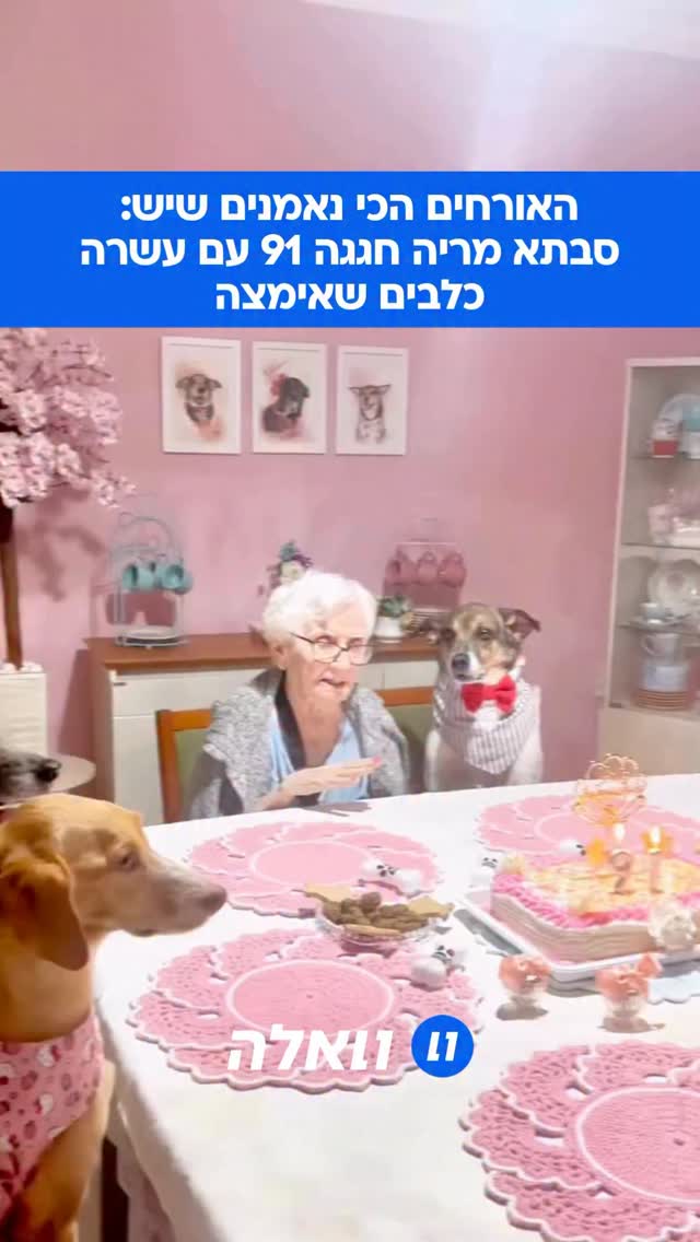 זה לא AI, זה פשוט שיא של חמידות: אישה מברזיל בת 91 בחרה לחגוג את...