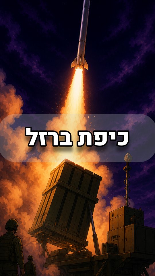 כיפת ברזל - Iron Dome...