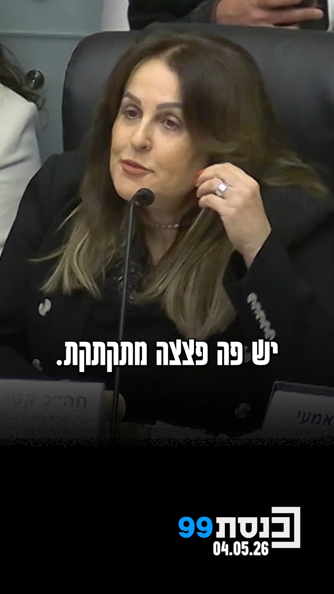יושבת ראש ועדת הזכויות לילד ח"כ קטי שטרית: "יש פה כנופיה של...