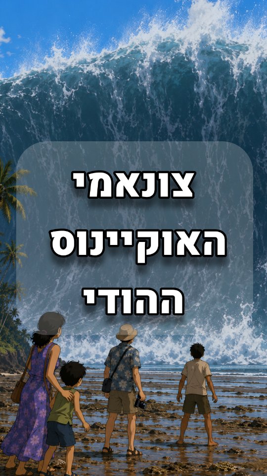 צונאמי האוקיינוס ההודי - The Indian Ocean Tsunami...