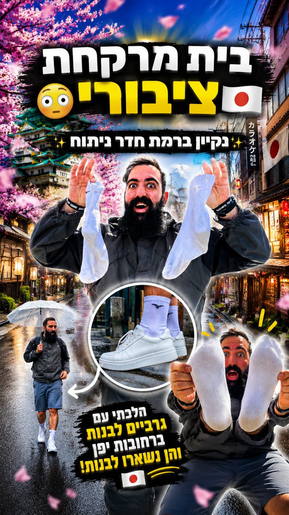 כולם אומרים שיפן המדינה הכי נקייה בעולם וכל הרחובות בית...