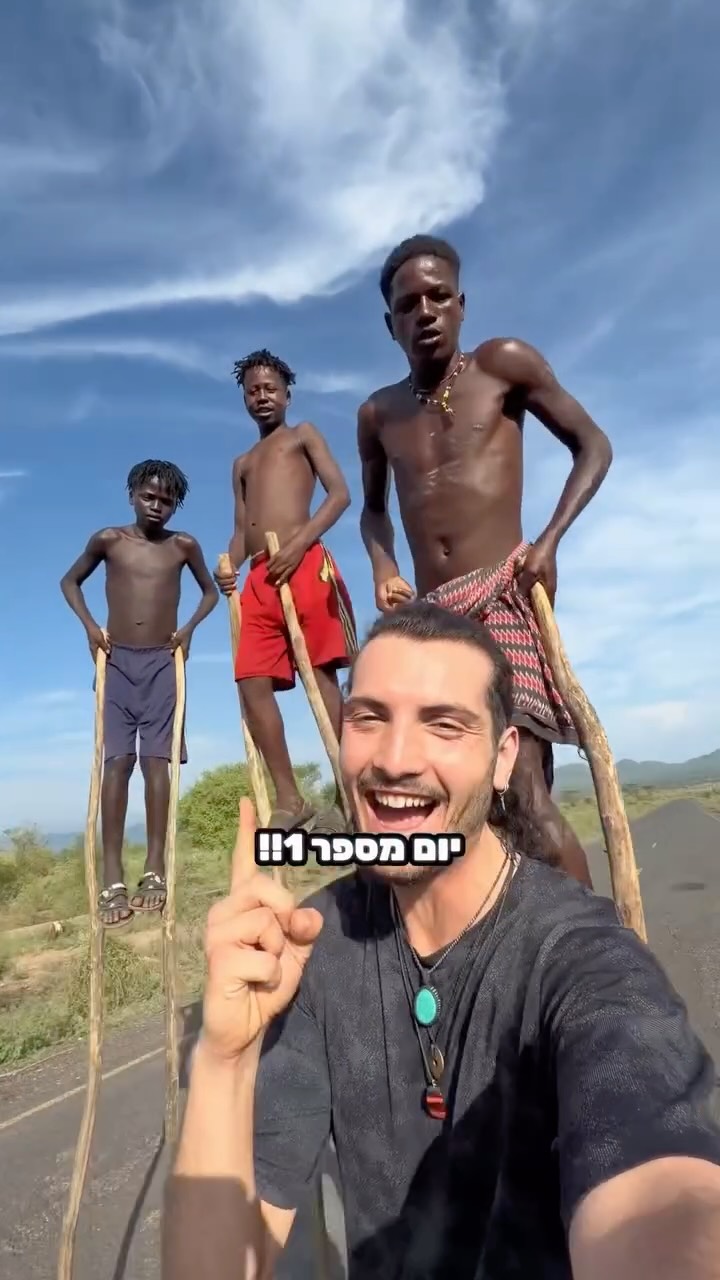 ⁨ לוקח אתכם להכיר את השבטים של אתיופיה - יום מספר 1!! 🇪🇹...