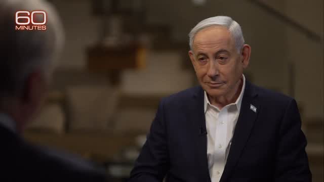 בנימין נתניהו: יש עוד עבודה לעשות באיראן. צפו בקטע מהראיון...