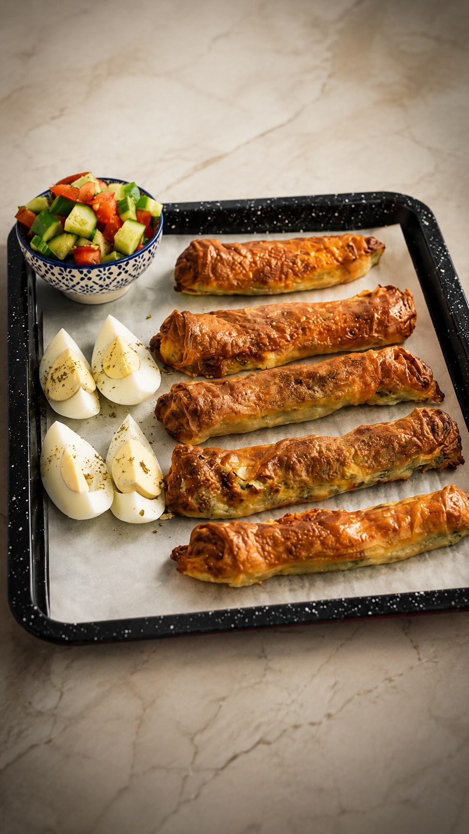 🤤 בורקס גבינות ותרד מדפי אורז...