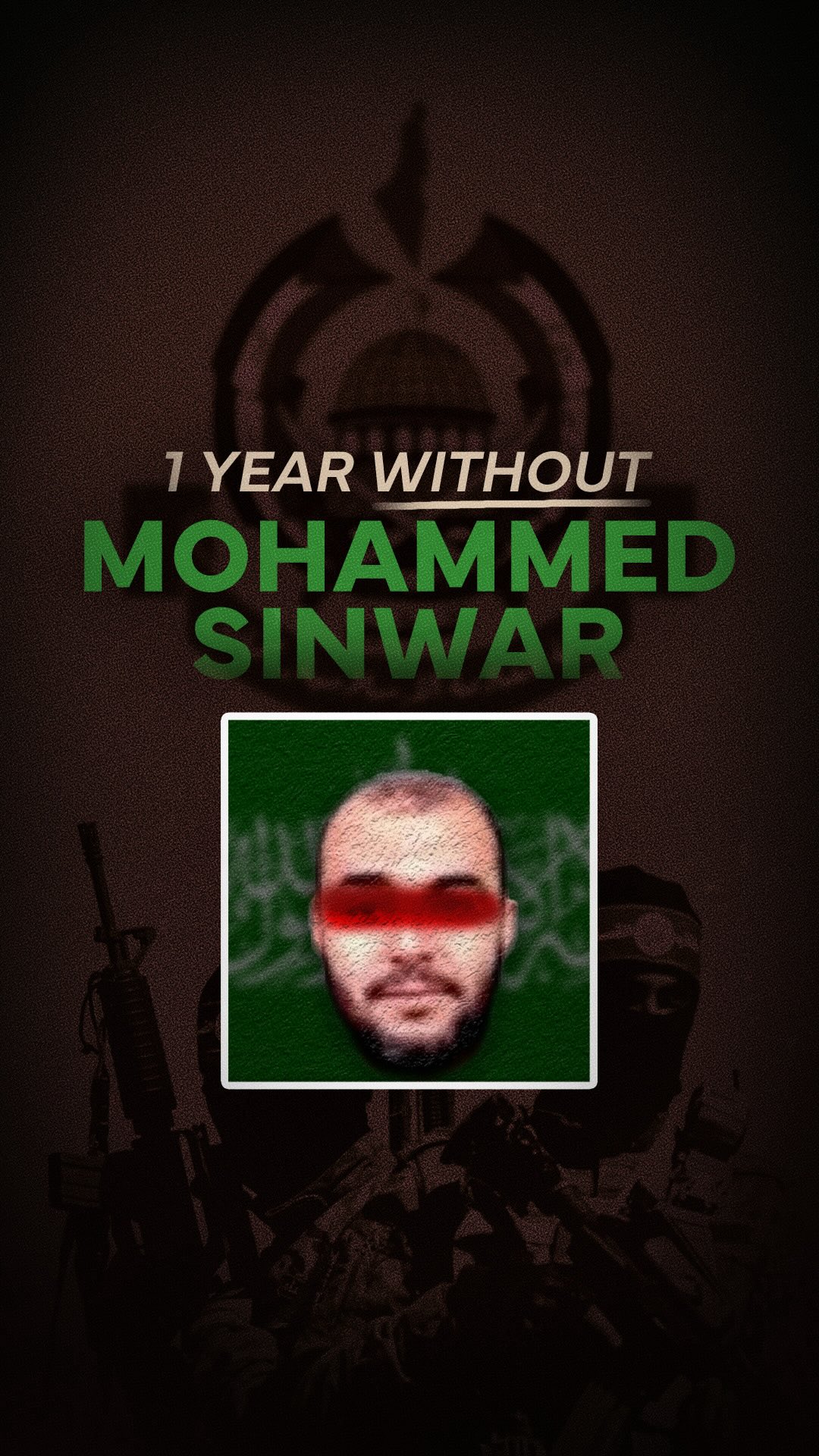 It has been one year since the elimination of Mohammed Sinwar, and he will not be missed....