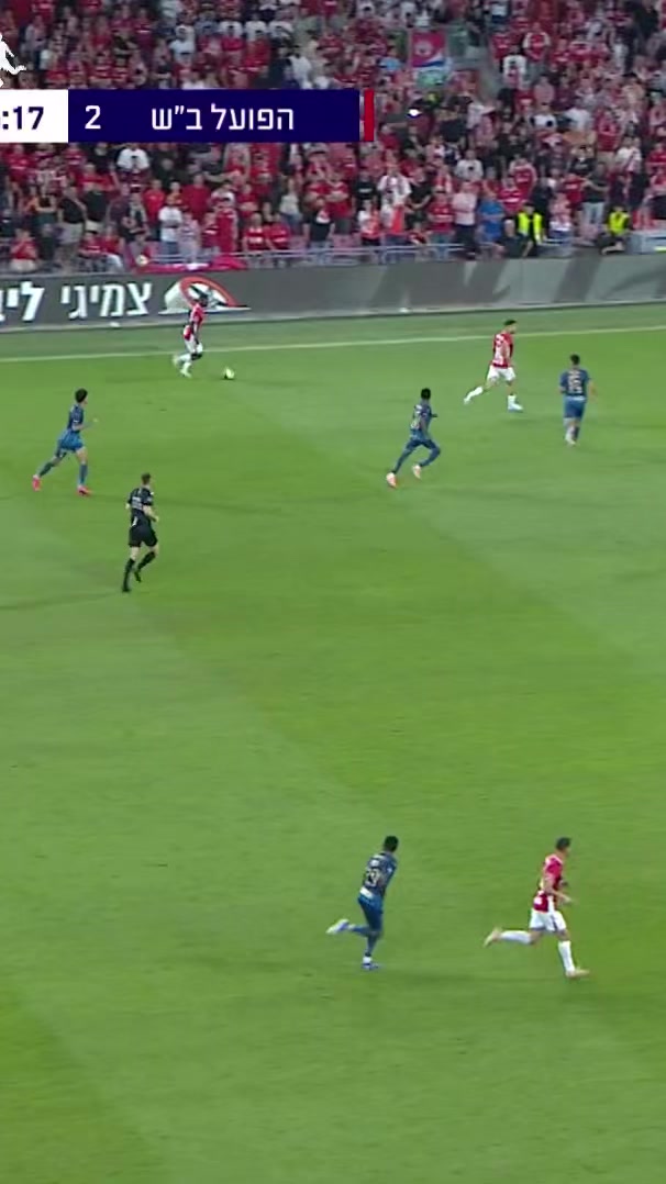 זאהי אחמד עם ה2:3 שפתח את חגיגות האליפות של הפועל ב״ש 🔥👀...