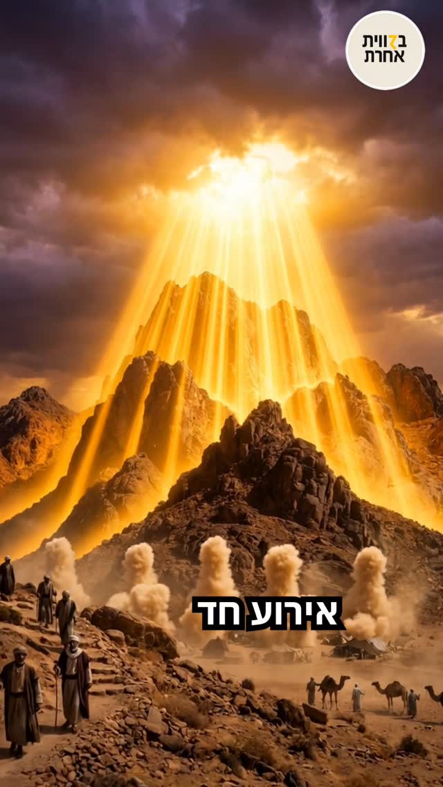 כל מה שחשבנו על שינוי אישי היה טעות 💣 מתן תורה אינו אירוע. הוא...