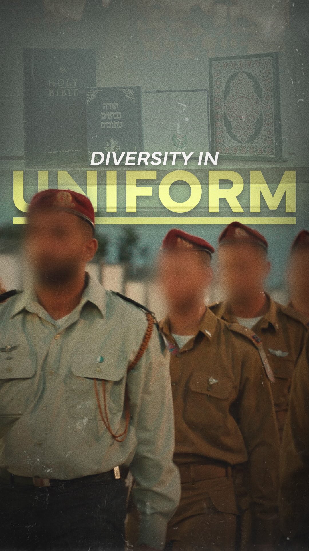 As these soldiers swear in, they are united by one promise: to protect the people of Israel....