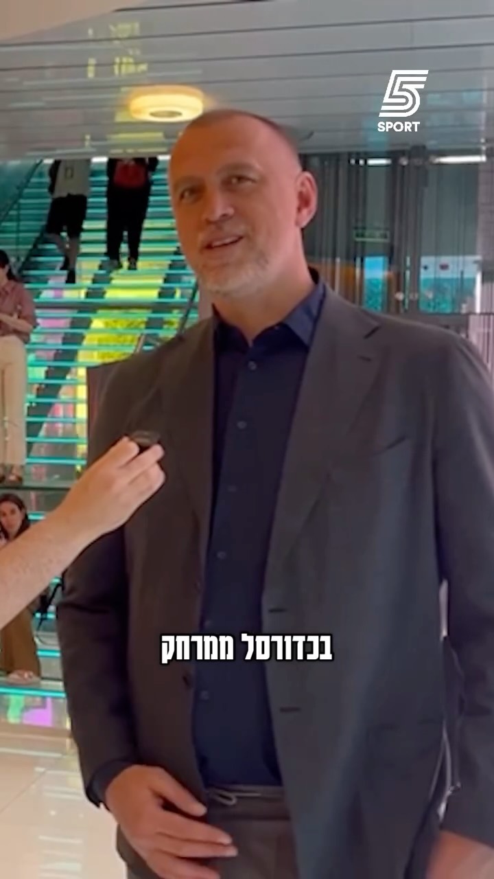 ⁨ “מתגעגע לקהל ולאווירה, אבל לא לעבוד במכבי” 🗣️...