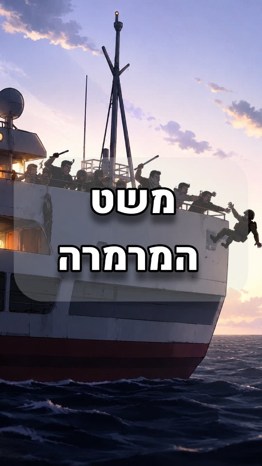 משט המרמרה - The Marmara Flotilla...