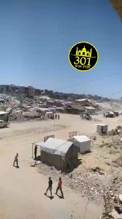 תקיפה ישראלית על נקודת משטרת חמאס במיקום כיכר 17 באזור...