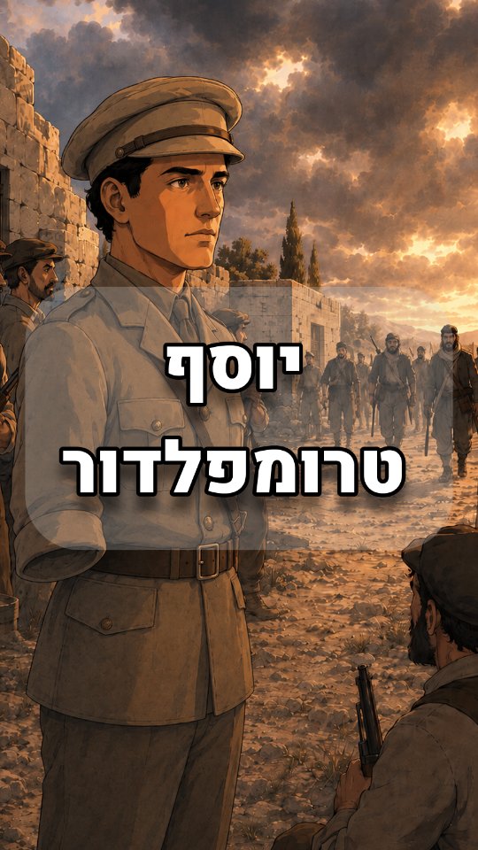 יוסף טרומפלדור - Yosef Trumpeldor...