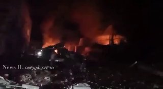 הרס נרחב בעיירת א-דווייר שבגזרת נבטיה דרום לבנון בעקבות תקיפה...