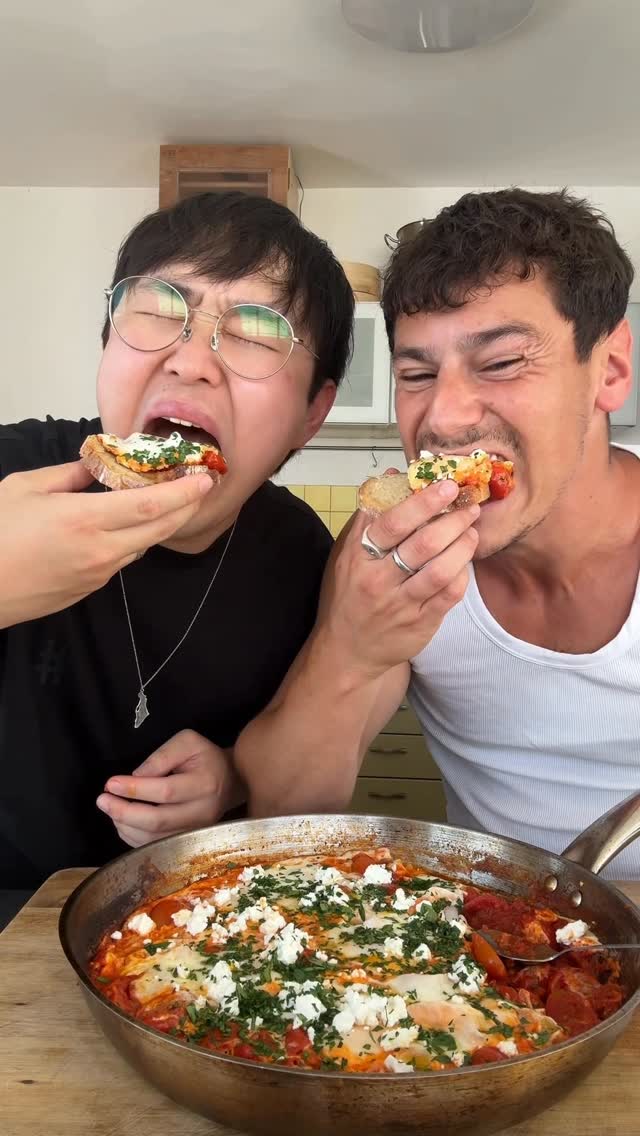 יונג, רמי ושקשוקה 😋🍳
