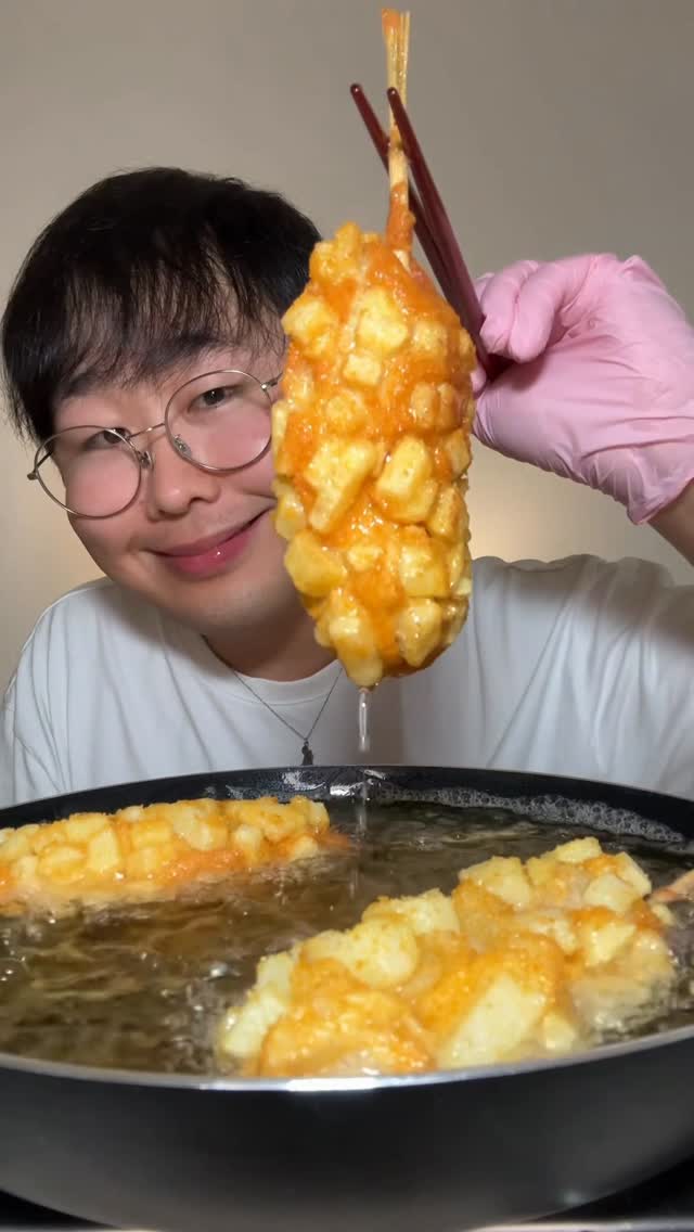 ⁨ מתכון הוטדוג תפוחי אדמה בסגנון קוריאני 🇰🇷🌭...