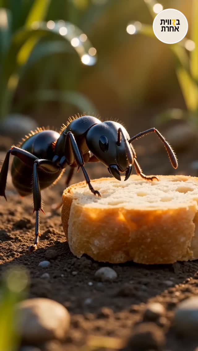 אף נמלה לא רואה את התוכנית 🐜 המבנה המושלם לא נמצא בראש של אף...