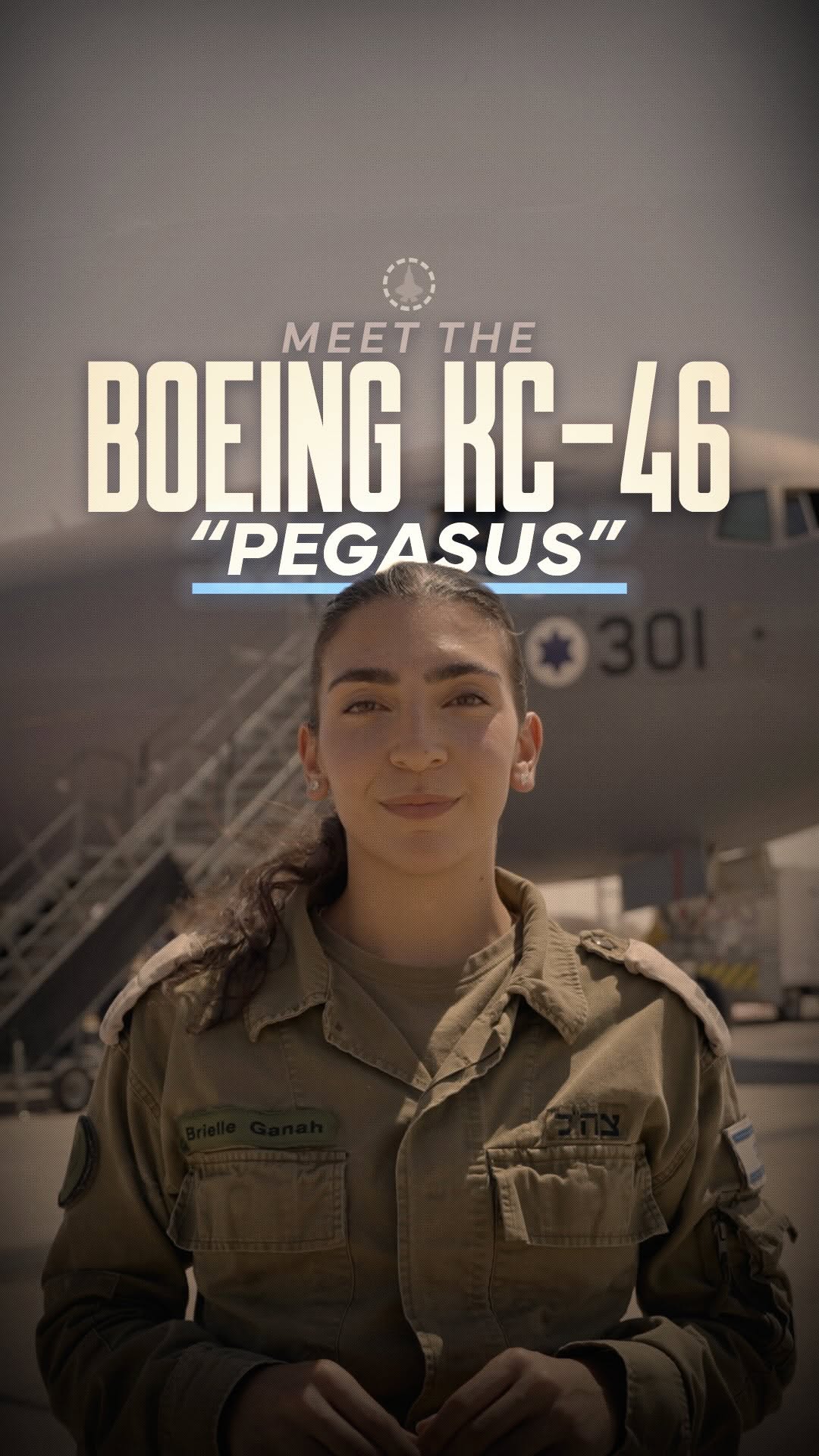 Meet the newest addition to the Israeli Air Force—the Boeing KC-46 “Pegasus”✈️...