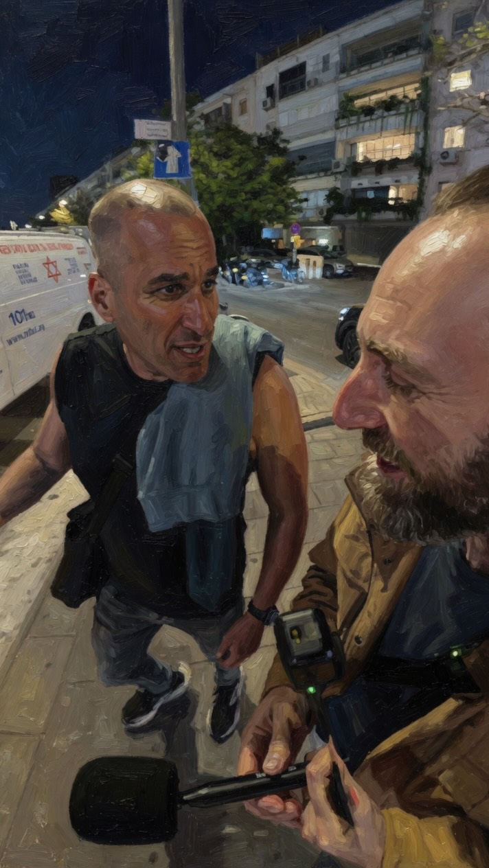 ⁨ וואלה לא הצבעתי ביבי אבל זה הדבר היחיד שגורם להם להסתובב...