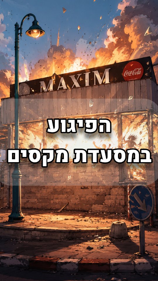 הפיגוע במסעדת מקסים - The Maxim Restaurant Attack...