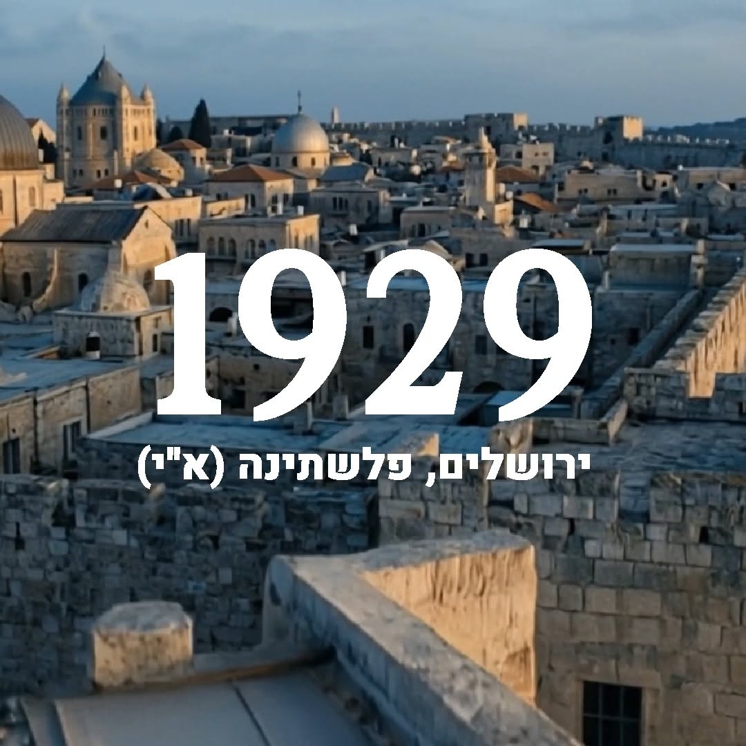 ירושלים של ימי המנדט עדיין מחזיקה לילה אחד שהפך נער לסמל....