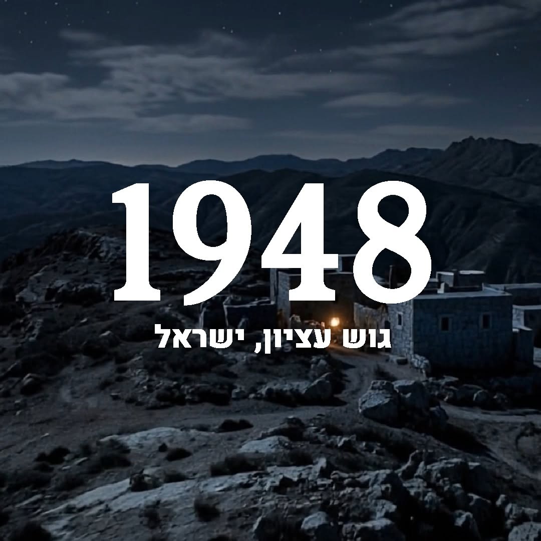 יש לילות שהופכים לסיפור של אומה שלמה. מסע אחד בהרי יהודה,...