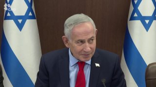 ראש הממשלה בנימין נתניהו בישיבת הממשלה לאחר אישור תוכניות...