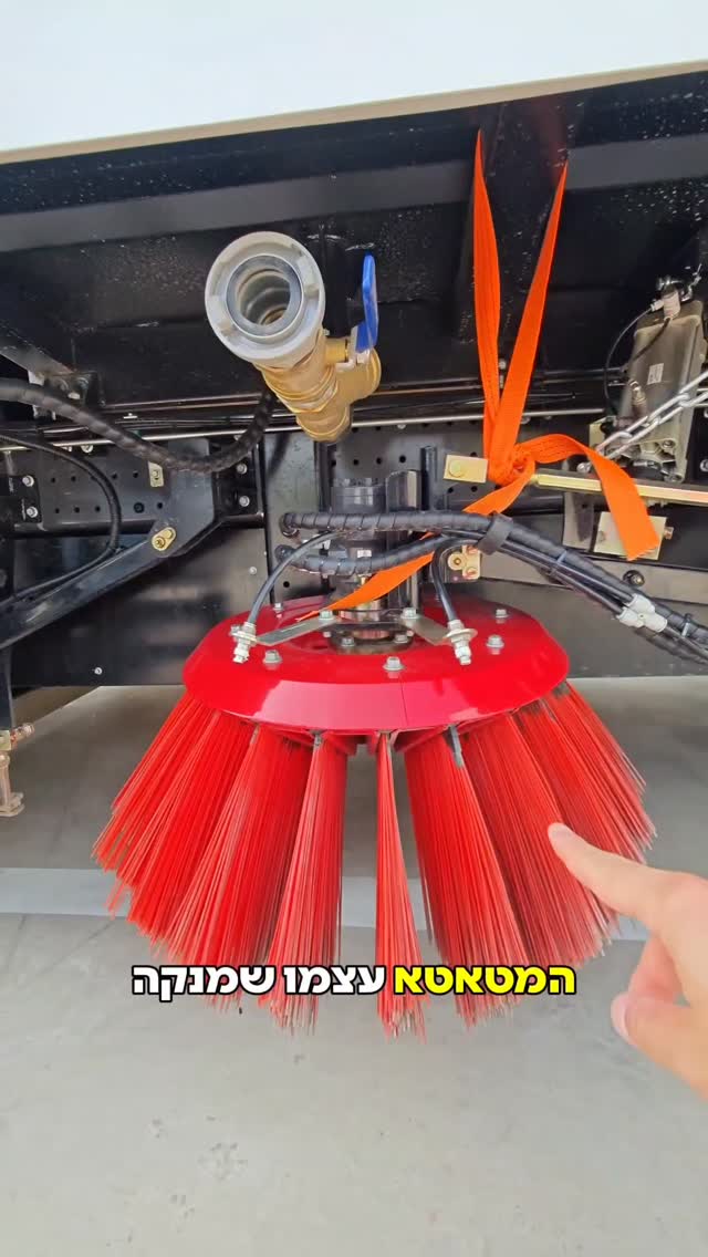 מטאטא רחוב שמנקה בשקט מוחלט? תכירו את FOTON ברוק שכל לילה דואג...
