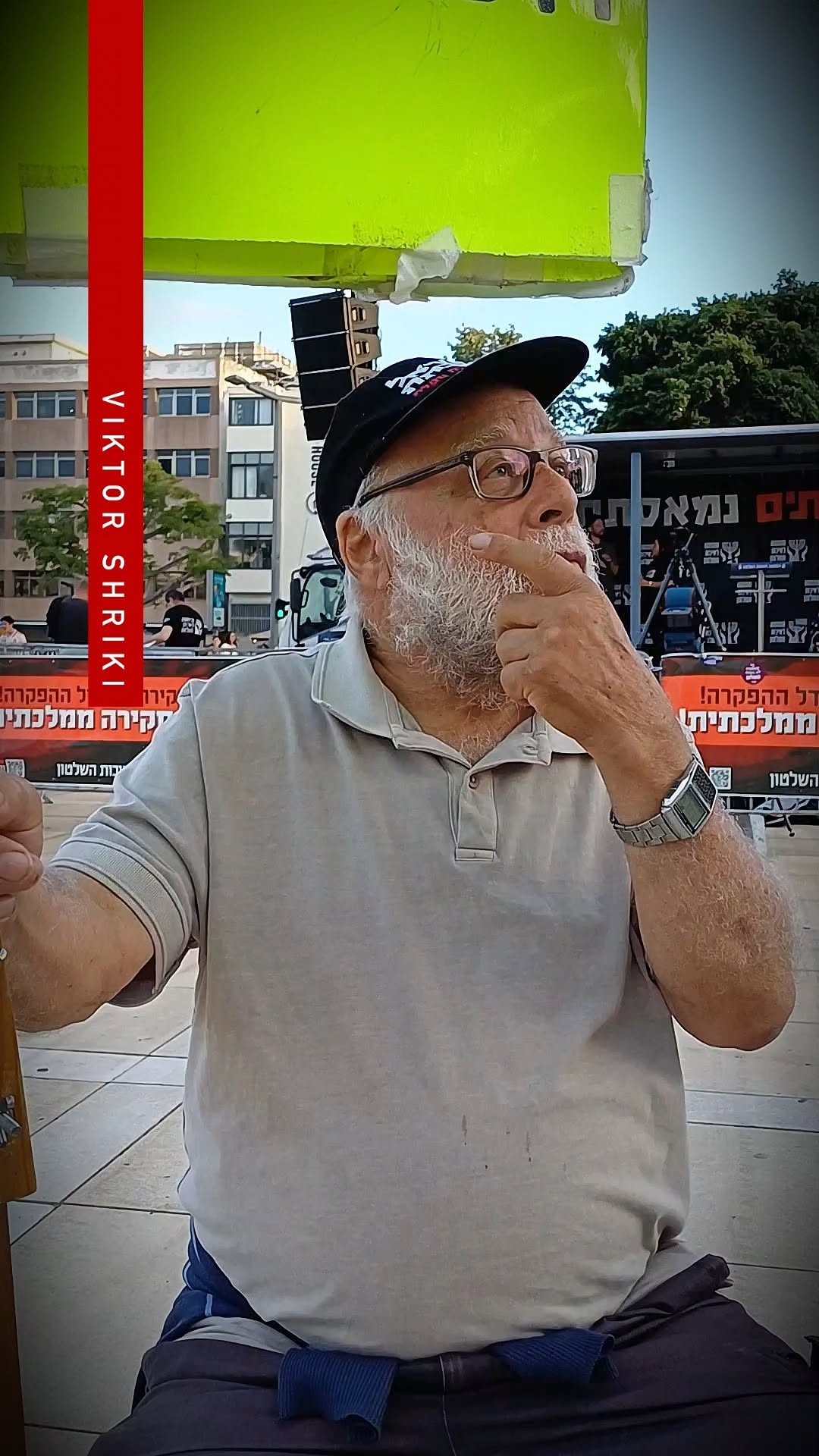 מה יש לפעיל השמאל עמרם זהבי לומר לגבי האלימות בחברה הערבית...