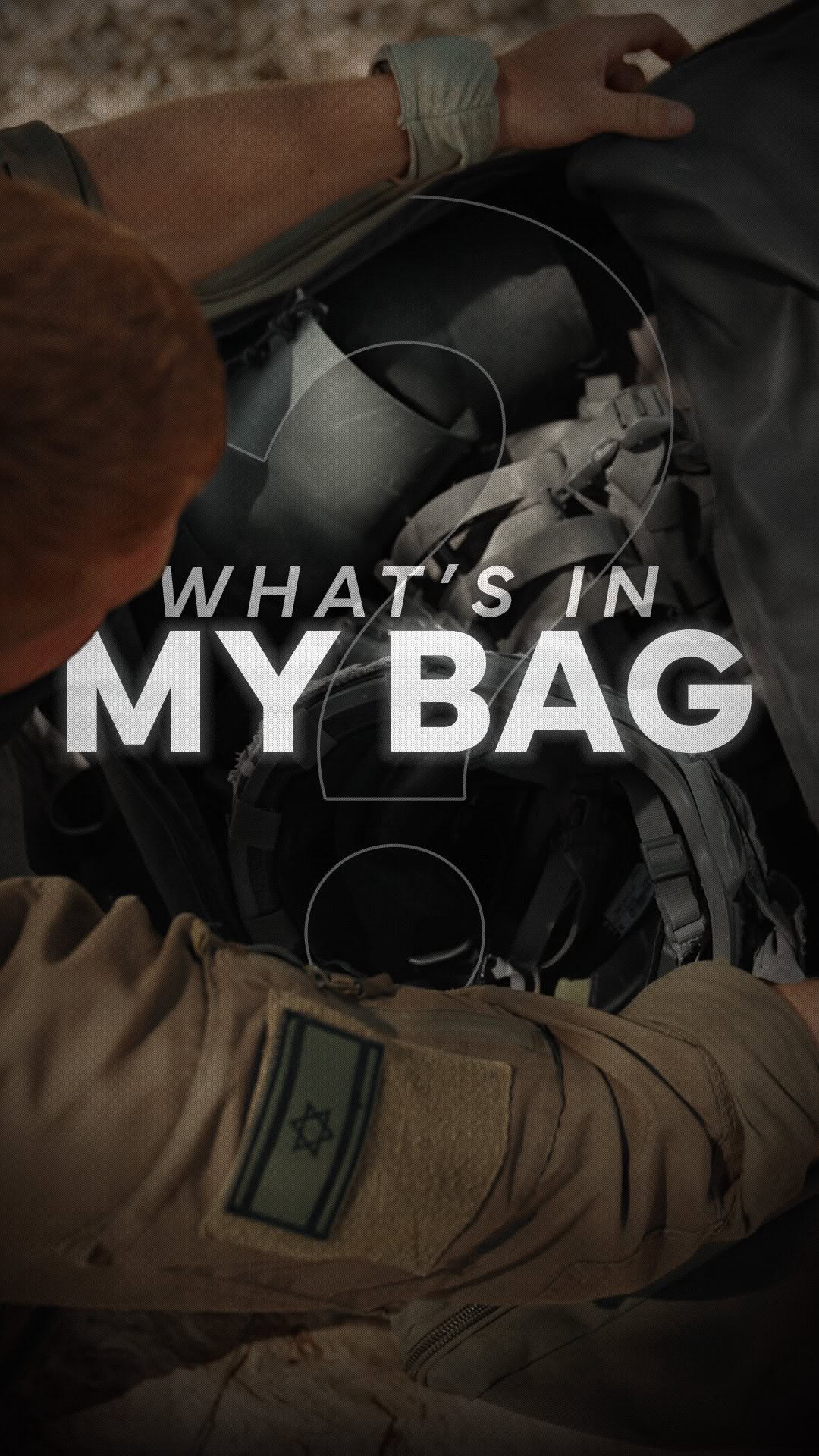What’s in a combat soldier’s gear bag?...