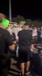 כוחות גדולים של משטרה ויס"מ ומג"ב הגיעו לפזר את המפגינים עם...
