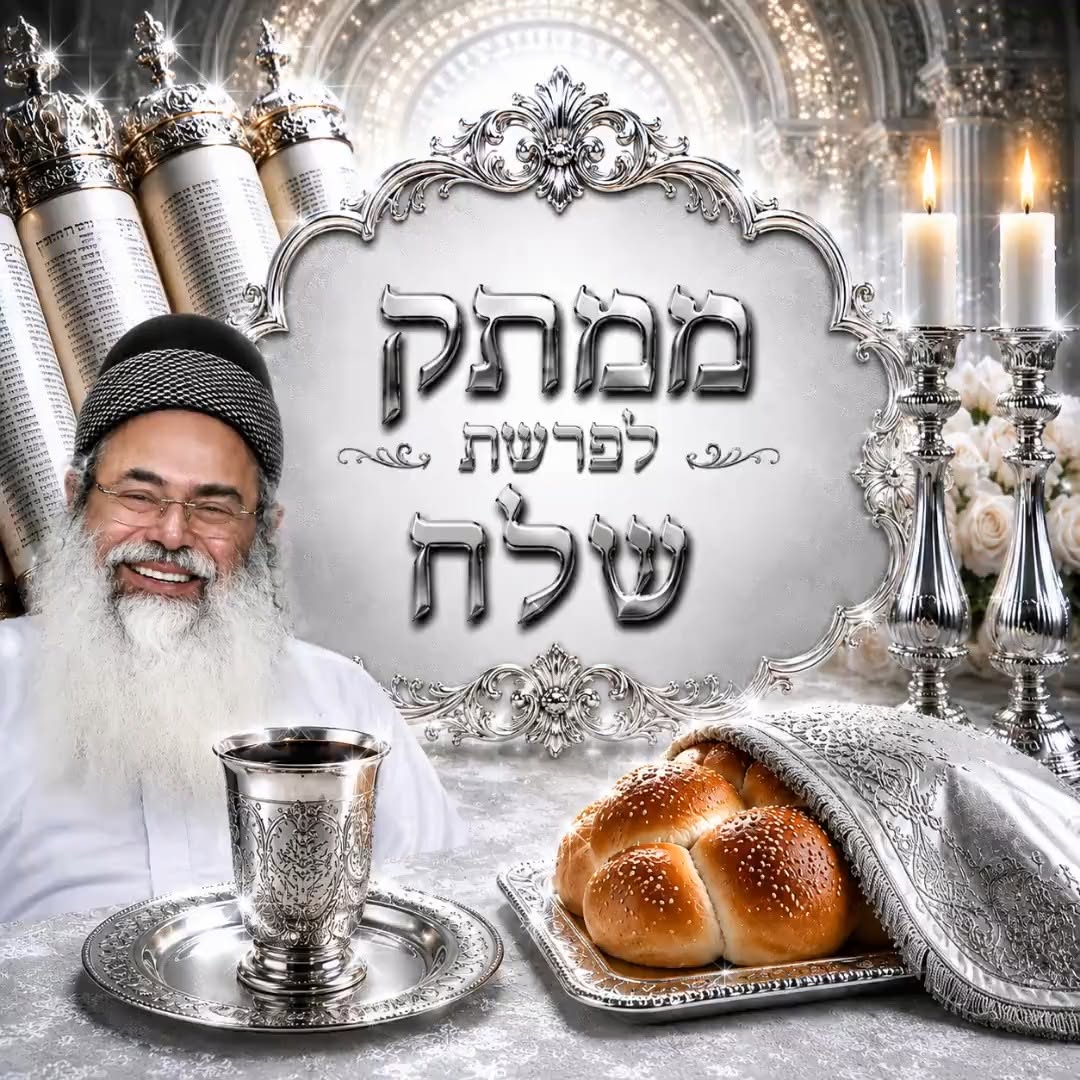 ממתק לפרשת שלח❣️