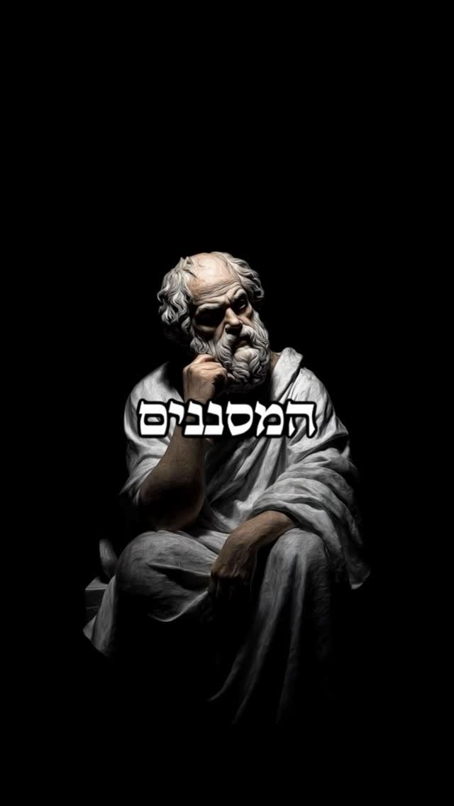 המסננים של סוקרטס 🏛️...