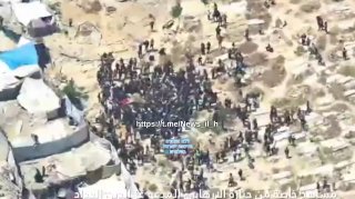 דוברת צה"ל בערבית חושפת תיעוד מהאוויר :...