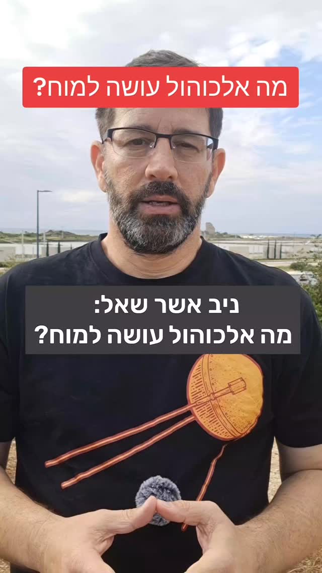 מה אלכוהול עושה למוח ...