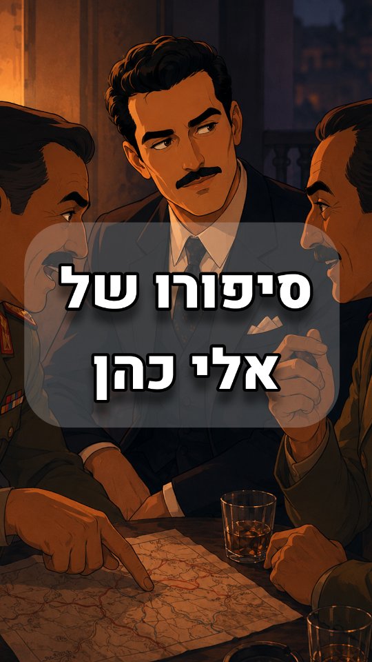 סיפורו של אלי כהן - The Story of Eli Cohen...
