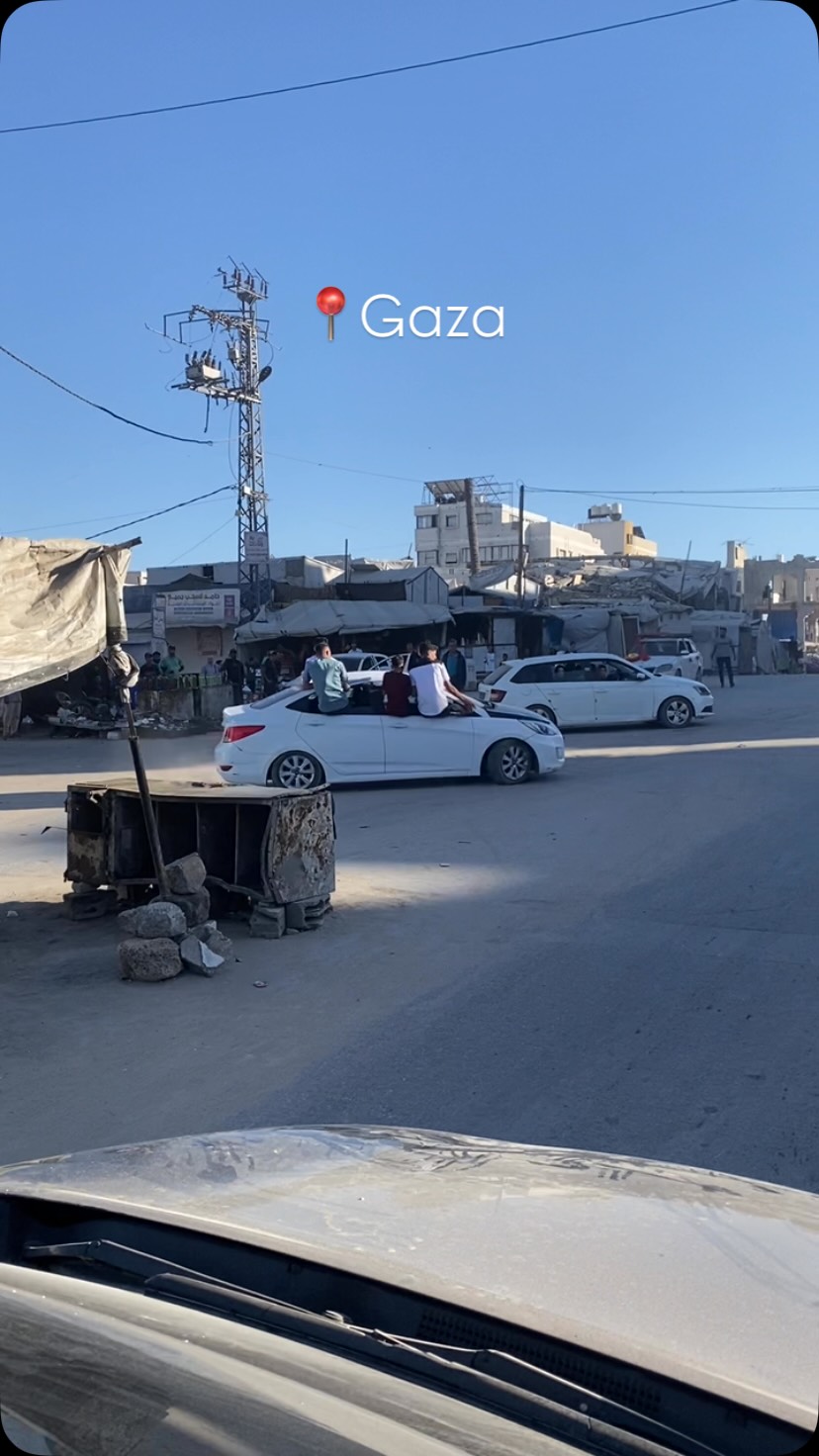 הגיעו לעזה רכבים חדשים, נראה שיש עודף דלק...