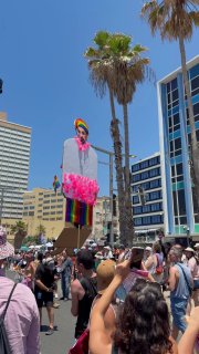Mojtaba Khamenei has made a surprise appearance at the Tel Aviv Pride Parade 🏳️‍🌈...