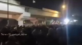 מחאות נגד ההסכם באיראן....