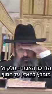 צפו: רגע נדיר שחושף את כוח הראייה של הרב...