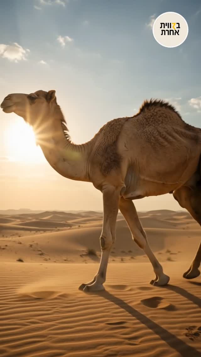 הדבשת שבתוכנו 🐪 כשכולם מחפשים מים בחוץ, הכוח האמיתי נישא כבר...
