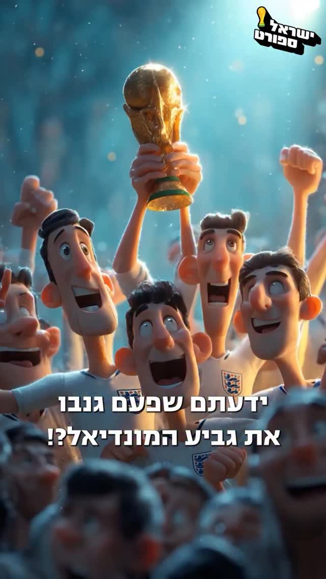 ידעתם שפעם גביע העולם נגנב???? ומי מצא אותו? חכו לסוף 👀🏆...