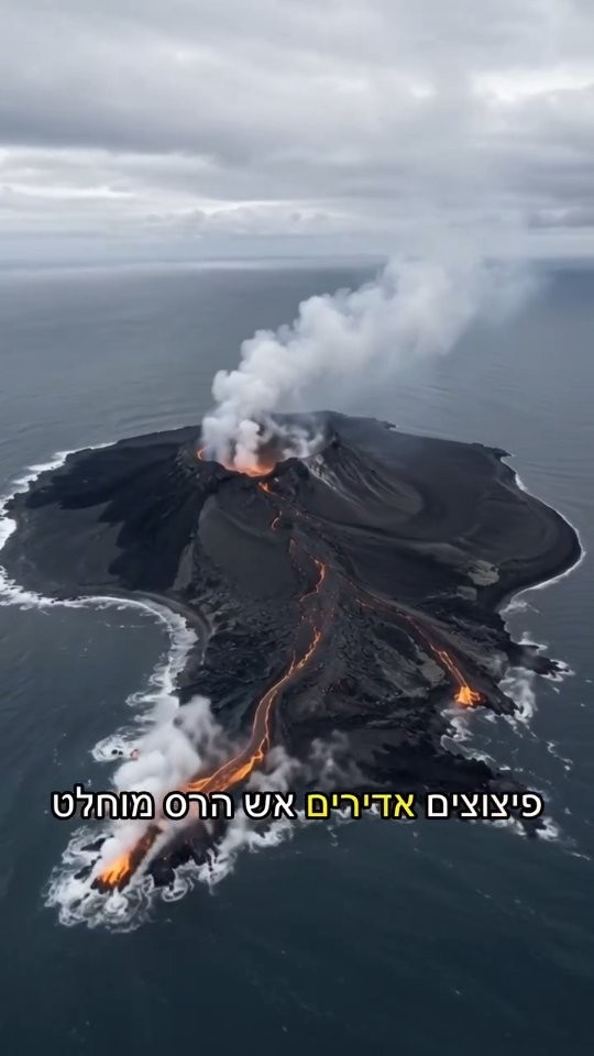 האי שנולד מההרס 🌋 ברגע שבו הכל קרס, נזרע משהו שלא היה קיים...