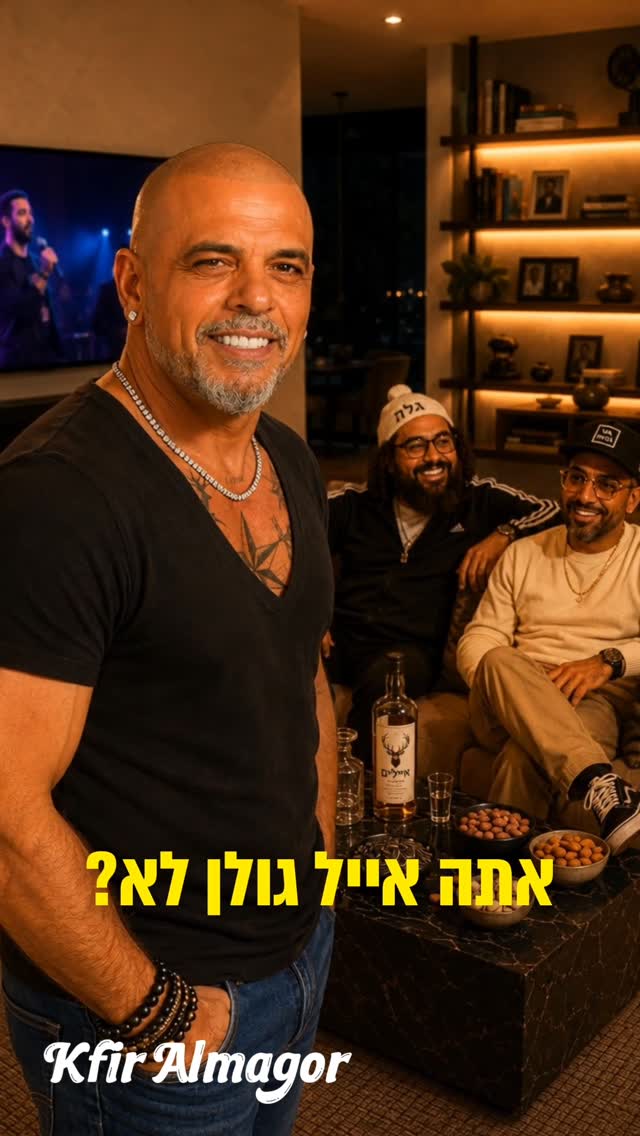 אתה אייל גולן לא?...